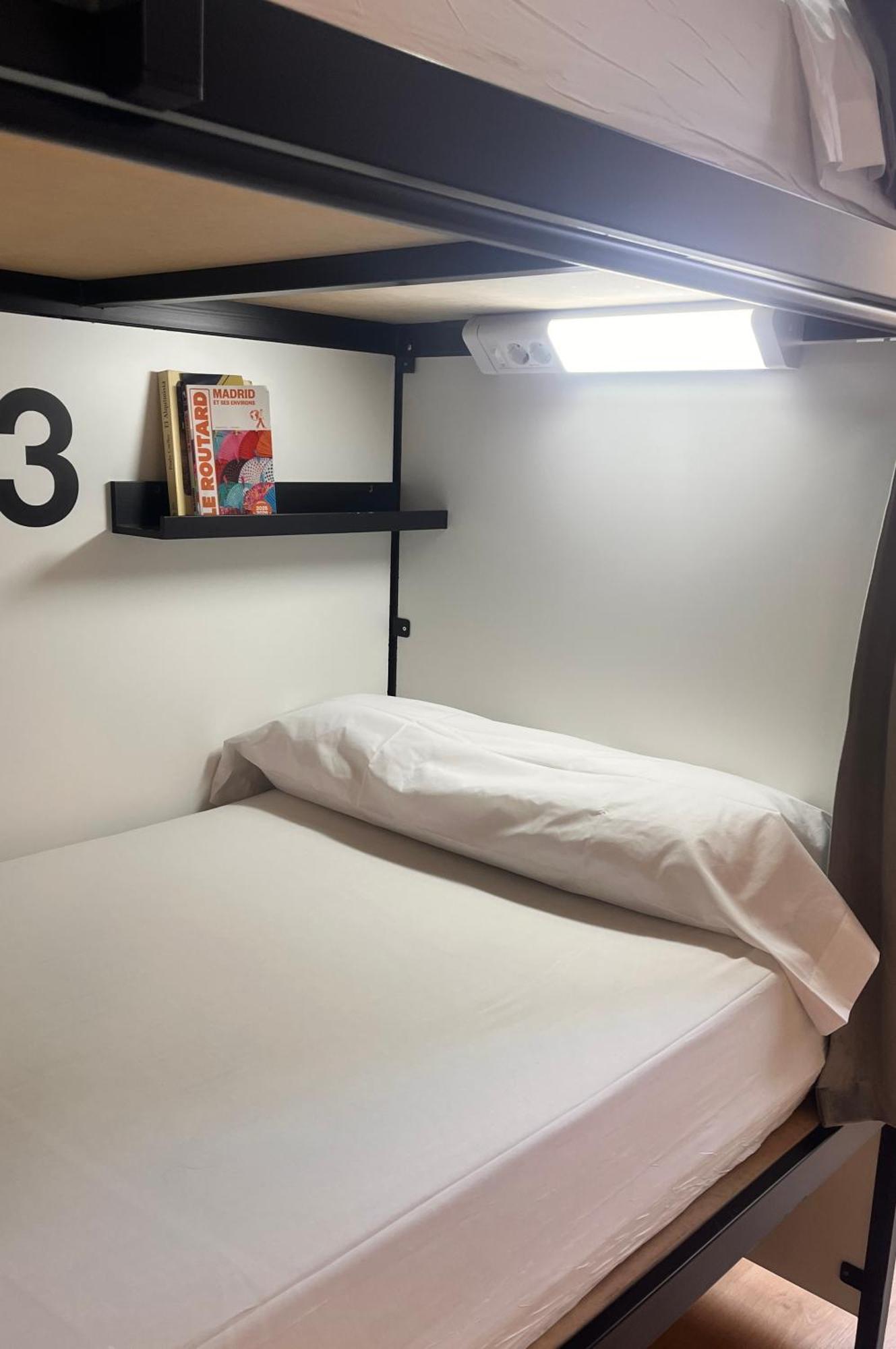 Einzelbett im Schlafsaal mit 4 Betten